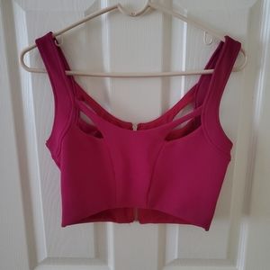 Cutout Going Out Crop Top s. M